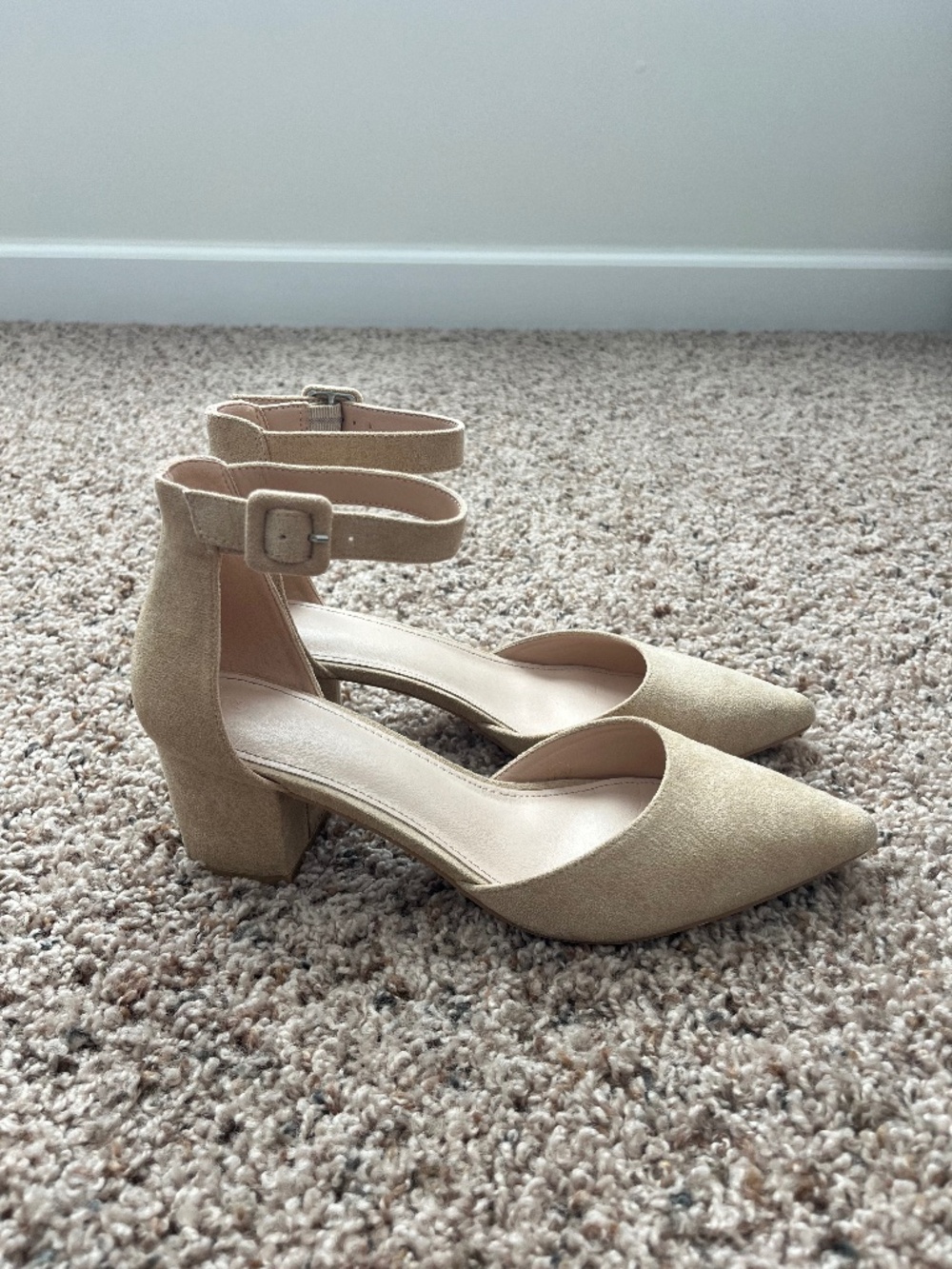 Champagne heels